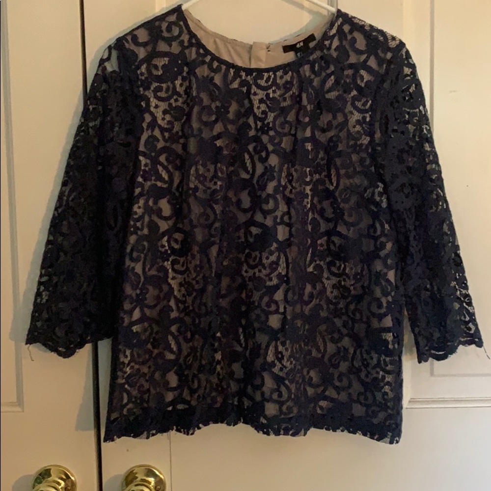 Lace Dress shirt!!